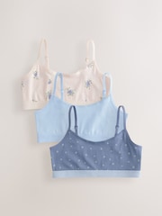 Blau - Crop Tops 3er-Pack (5-16 Jahre) - Bild 1 von 7