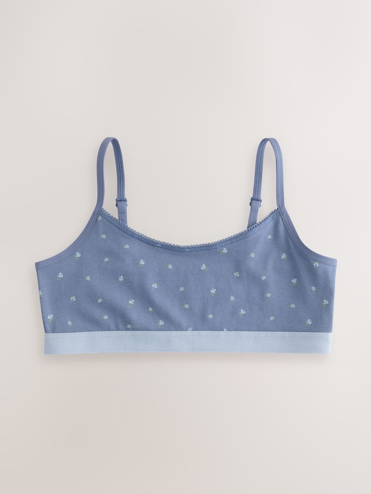 Blau - Crop Tops 3er-Pack (5-16 Jahre) - Bild 2 von 7