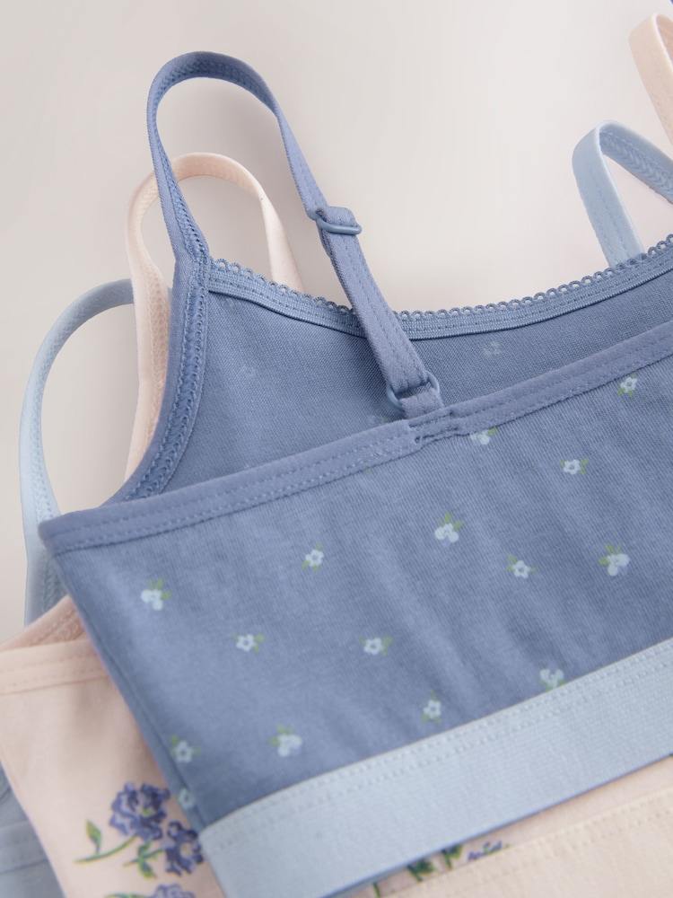 Blau - Crop Tops 3er-Pack (5-16 Jahre) - Bild 7 von 7