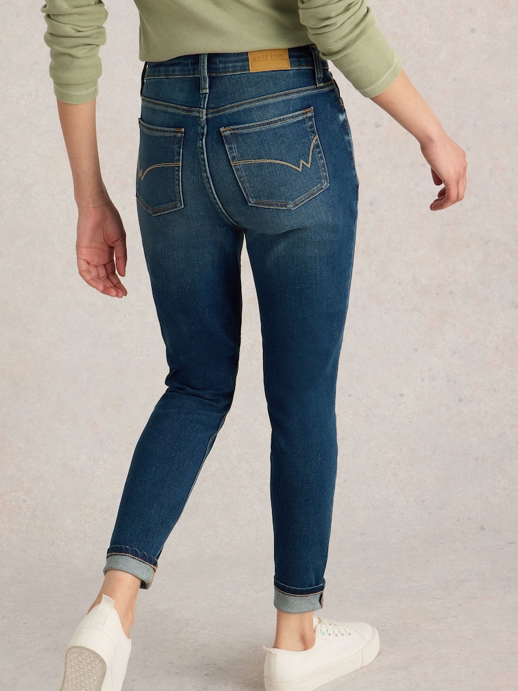 White Stuff Blue Holly Skinny Jeans - Image 2 of 6