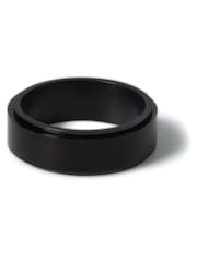 Stainless Steel Spinner Black Ring - Image 5 of 5