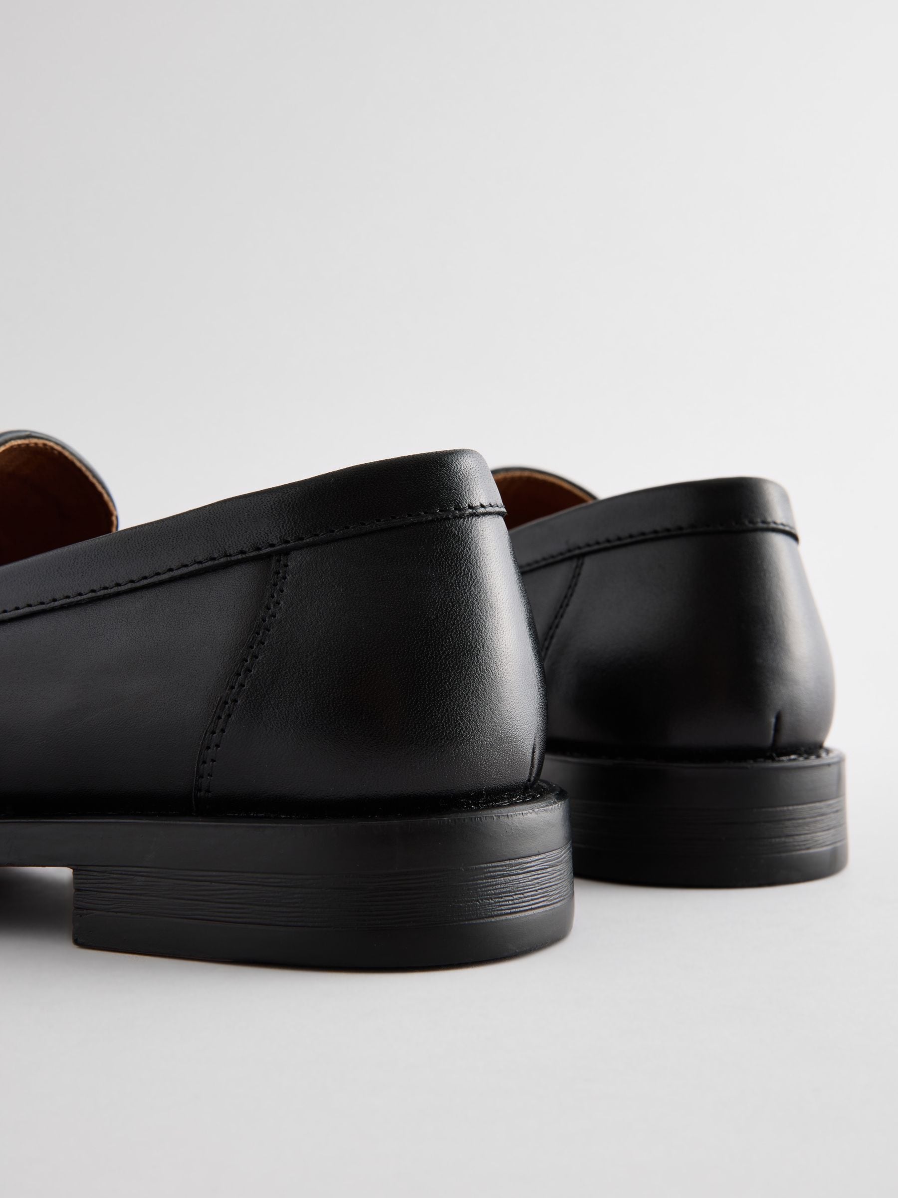 Buy Black and White Penny Loafers from Next USA Buy Black and White Penny Loafers from Next USA