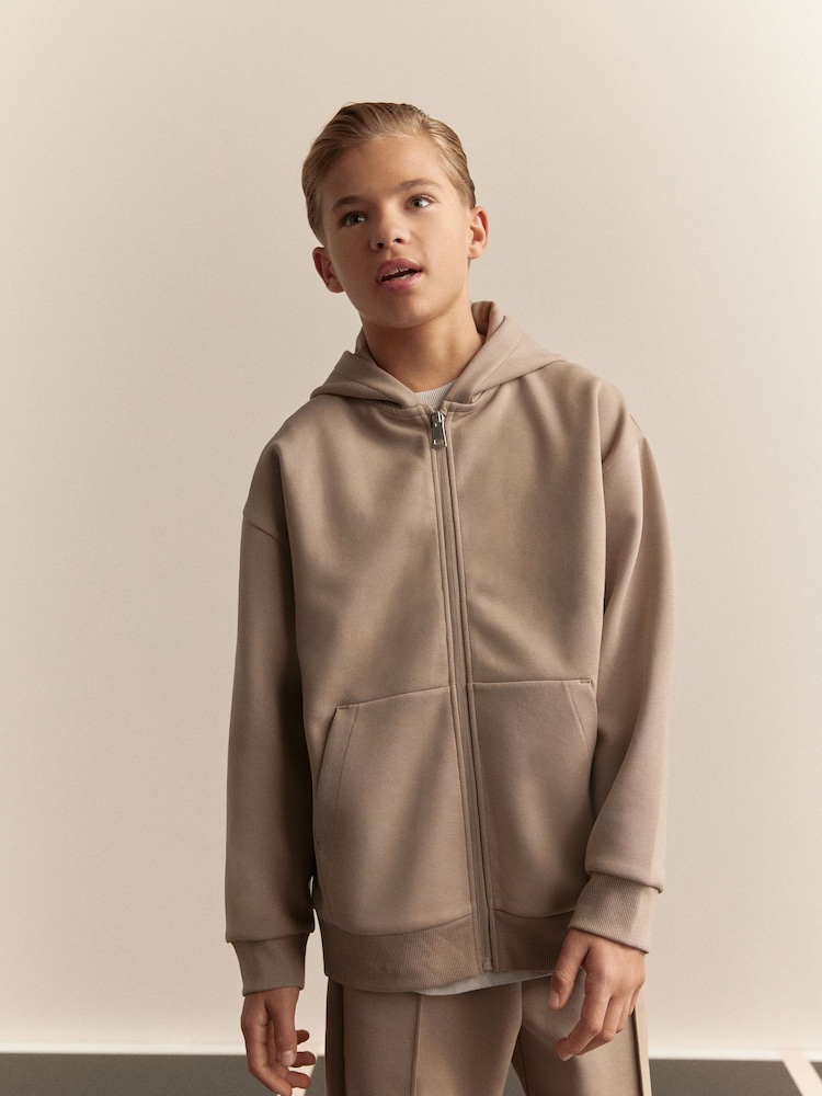 Pierre - Ensemble élégant zippé sweat à capuche et survêtement (3-16ans) - Image 4 of 9