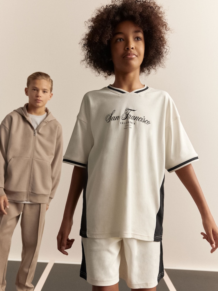 Pierre - Ensemble élégant zippé sweat à capuche et survêtement (3-16ans) - Image 8 of 9