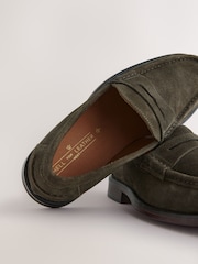Vert - Coupe classique - Mocassins en daim - Image 5 of 7