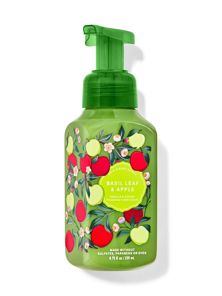 Bath & Body Works Basil Leaf  Apple Gentle  Clean Foaming Hand Soap 8.75 fl oz / 259 mL - Image 1 of 1