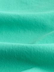Teal Blue Seamfree Crop Tops And Shorts 2 Pack Set (7-16yrs) - Image 5 of 5