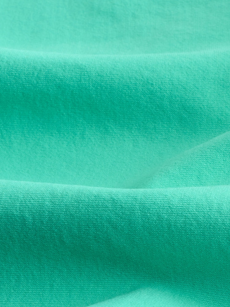 Teal Blue Seamfree Crop Tops And Shorts 2 Pack Set (7-16yrs) - Image 5 of 5