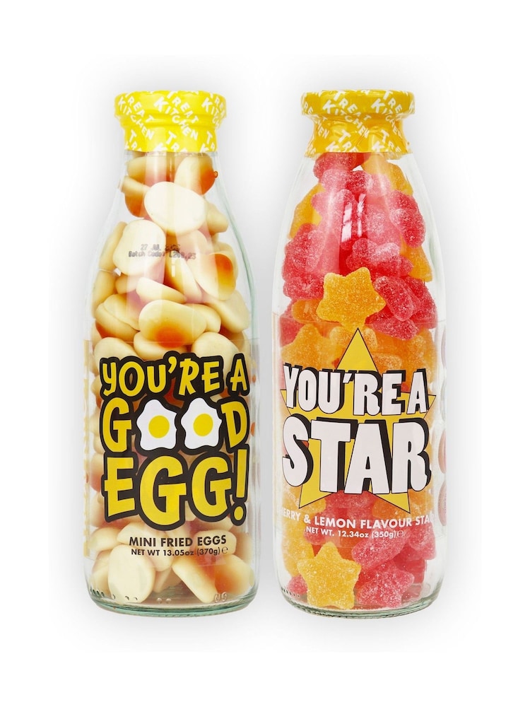 Treat Kitchen You're a Good Egg and You're a Star 320g Sweet Bottle - Image 1 of 1