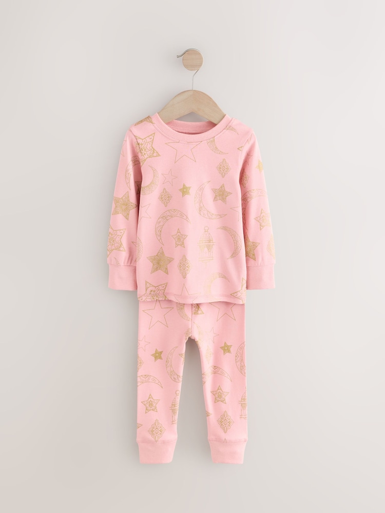 Rose - Ensemble pyjama fille assorti pour l’Aïd (9mois-12ans) - Image 6 of 9