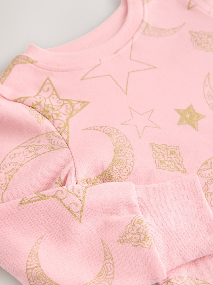 Pink - Ramadan Familienpyjama-Set für Mädchen (9 Monate bis 12 Jahre) - Bild 9 von 9 Pink - Ramadan Familienpyjama-Set für Mädchen (9 Monate bis 12 Jahre) - Bild 9 von 9
