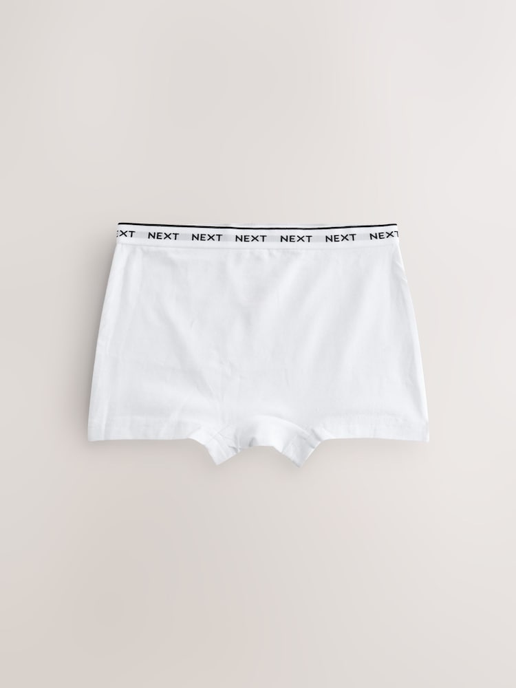 Black/White Short Briefs 5 Pack (2-16yrs) - Image 3 of 8