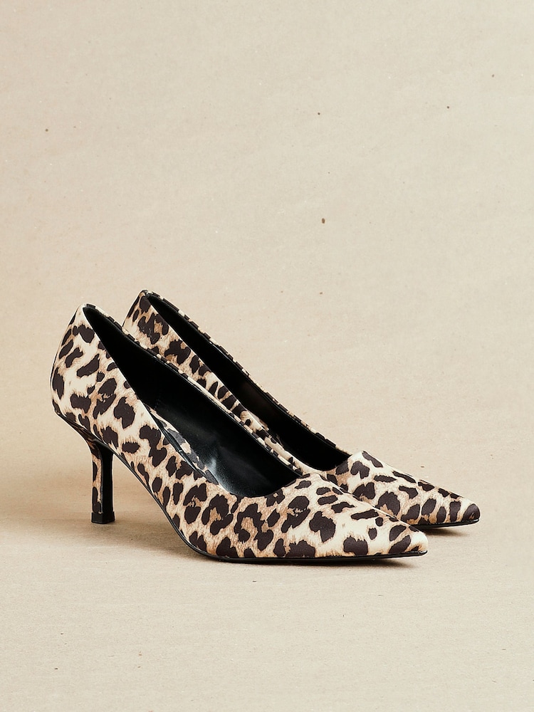 Linzi Animal Kat Closed Court Stiletto Heels - Image 8 of 8