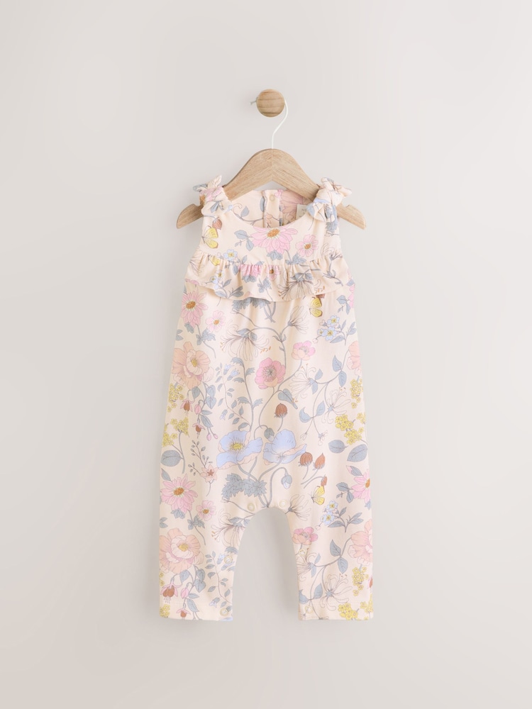 Rosa geblümt - Langer Baby-Strampler (0Monate -3Jahre) - Bild 1 von 6 Rosa geblümt - Langer Baby-Strampler (0Monate -3Jahre) - Bild 1 von 6