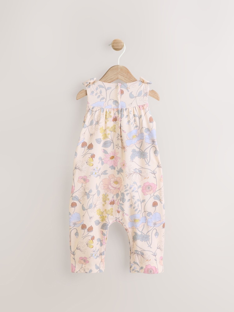 Rosa geblümt - Langer Baby-Strampler (0Monate -3Jahre) - Bild 2 von 6 Rosa geblümt - Langer Baby-Strampler (0Monate -3Jahre) - Bild 2 von 6