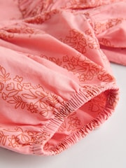 Pink Paisley 100% Cotton Woven Floral Baby Trousers Set (0mths-2yrs) - Image 10 of 12