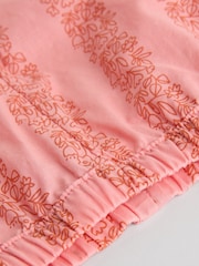 Pink Paisley 100% Cotton Woven Floral Baby Trousers Set (0mths-2yrs) - Image 12 of 12