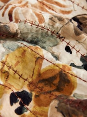 Floral Quilted Reversible Kimono Wrap - Image 6 of 7