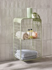 Green Sage Wire Storage Caddy - Image 1 of 6