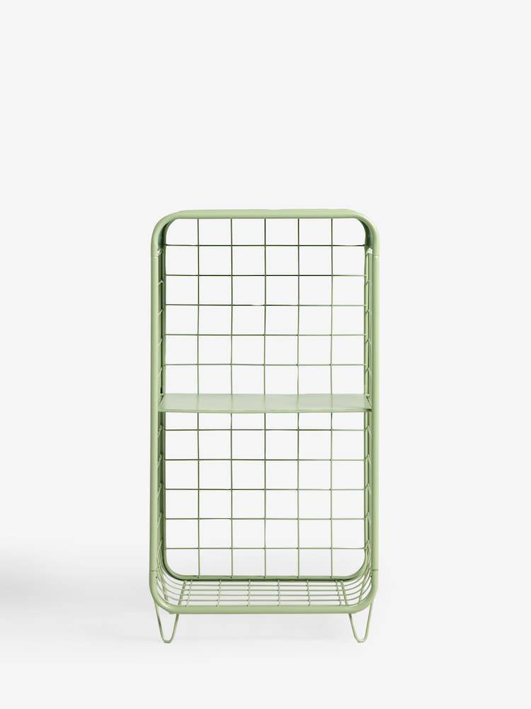 Green Sage Wire Storage Caddy - Image 4 of 6