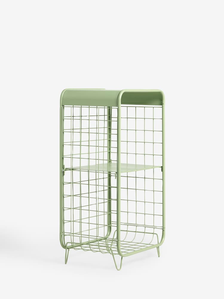 Green Sage Wire Storage Caddy - Image 5 of 6