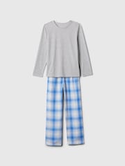Gap Blue Long Sleeve Pyjama Set (4-13yrs) - Image 1 of 3