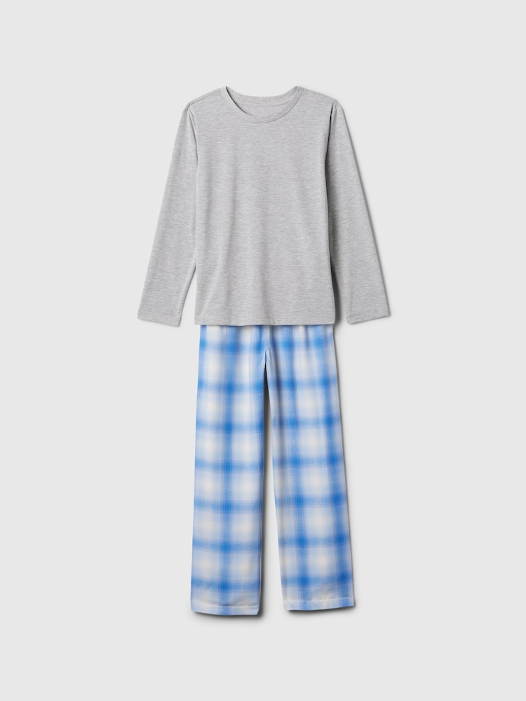 Gap Blue Long Sleeve Pyjama Set (4-13yrs) - Image 1 of 3