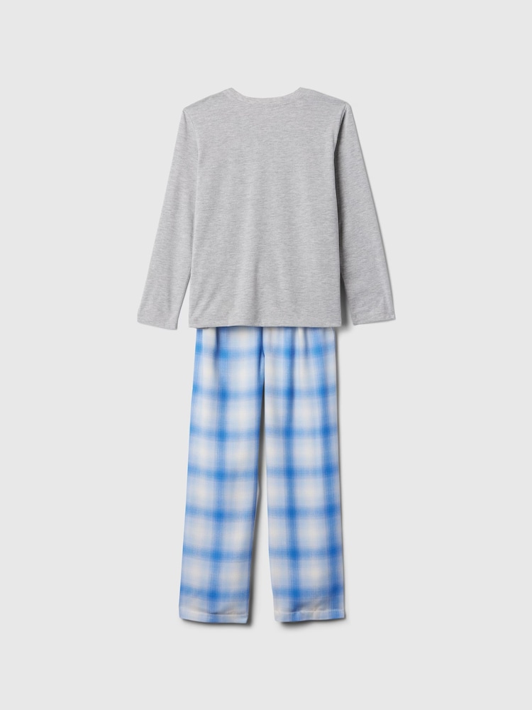 Gap Blue Long Sleeve Pyjama Set (4-13yrs) - Image 2 of 3