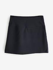 Black Crepe Mini Skirt - Image 5 of 7