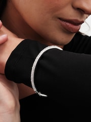 Jon Richard Silver Plated Pave Bangle - Image 3 of 4