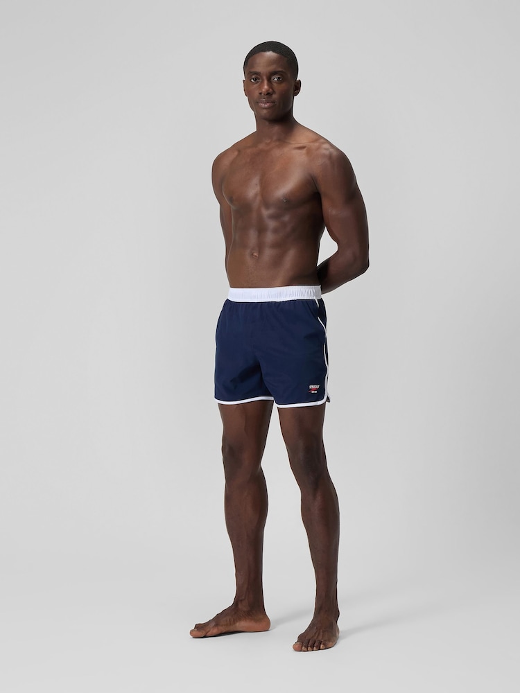 Speedo Blue Logo Volley 16" Swim Shorts - Image 2 of 6