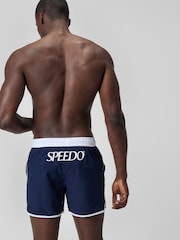 Speedo Blue Logo Volley 16" Swim Shorts - Image 3 of 6