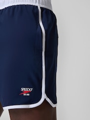 Speedo Blue Logo Volley 16" Swim Shorts - Image 6 of 6