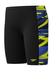 Speedo Black Hyperboom Panel Jammer Shorts - Image 6 of 6