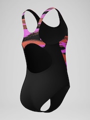 Speedo Black Hyperboom Splice Muscleback Swimsuit - Image 3 of 5
