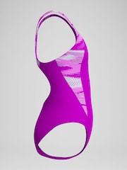 Speedo Pink Hyperboom Splice Muscleback Swimsuit - Image 4 of 5