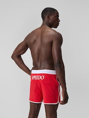 Speedo Red Logo Volley 16" Swim Shorts - Image 3 of 6