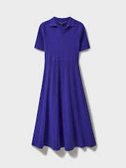 Crew Clothing Blue Poppy Knit Dress - Image 5 of 5