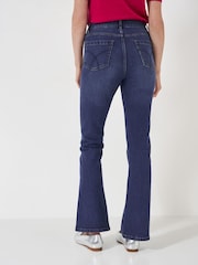 Crew Clothing Blue Bootcut Jeans - Image 3 of 6