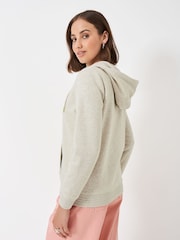 Crew Clothing Natural Heritage Zip Through Hoodie - Image 2 of 5