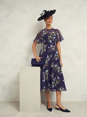 Hobbs Blue Renata Clutch - Image 2 of 3
