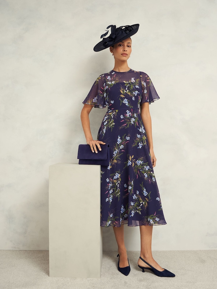 Hobbs Blue Renata Clutch - Image 2 of 3
