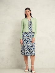 Hobbs Light Green Michelle Cardigan - Image 1 of 3