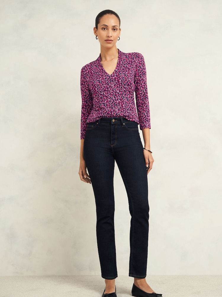 Rosa - Blusa estampada Hobbs Aimee - Imagem 1 de 4