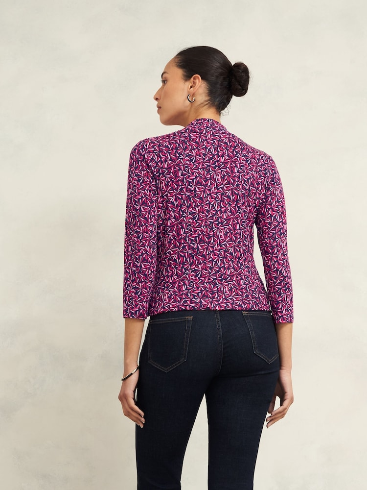 Rosa - Blusa estampada Hobbs Aimee - Imagem 2 de 4