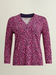 Rosa - Blusa estampada Hobbs Aimee - Imagem 4 de 4