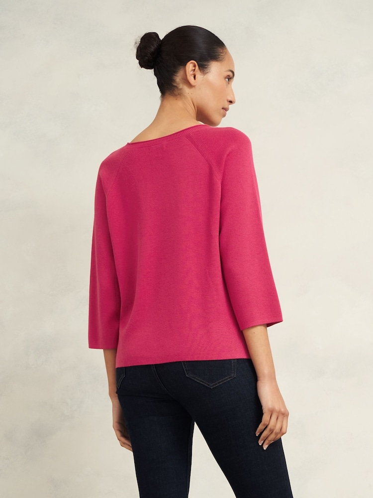 Hobbs Pink Jana Jumper - Image 2 of 4