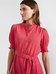 Hobbs Pink 100% Cotton Iza Dress - Image 3 of 4