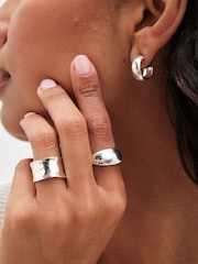 Simply Silver Silver Tone Sterling 925 Chunky Polished Ring - Image 2 of 3