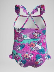 Speedo Learn To Swim Printed Frill Thinstrap Swimsuit - Bild 2 von 5
